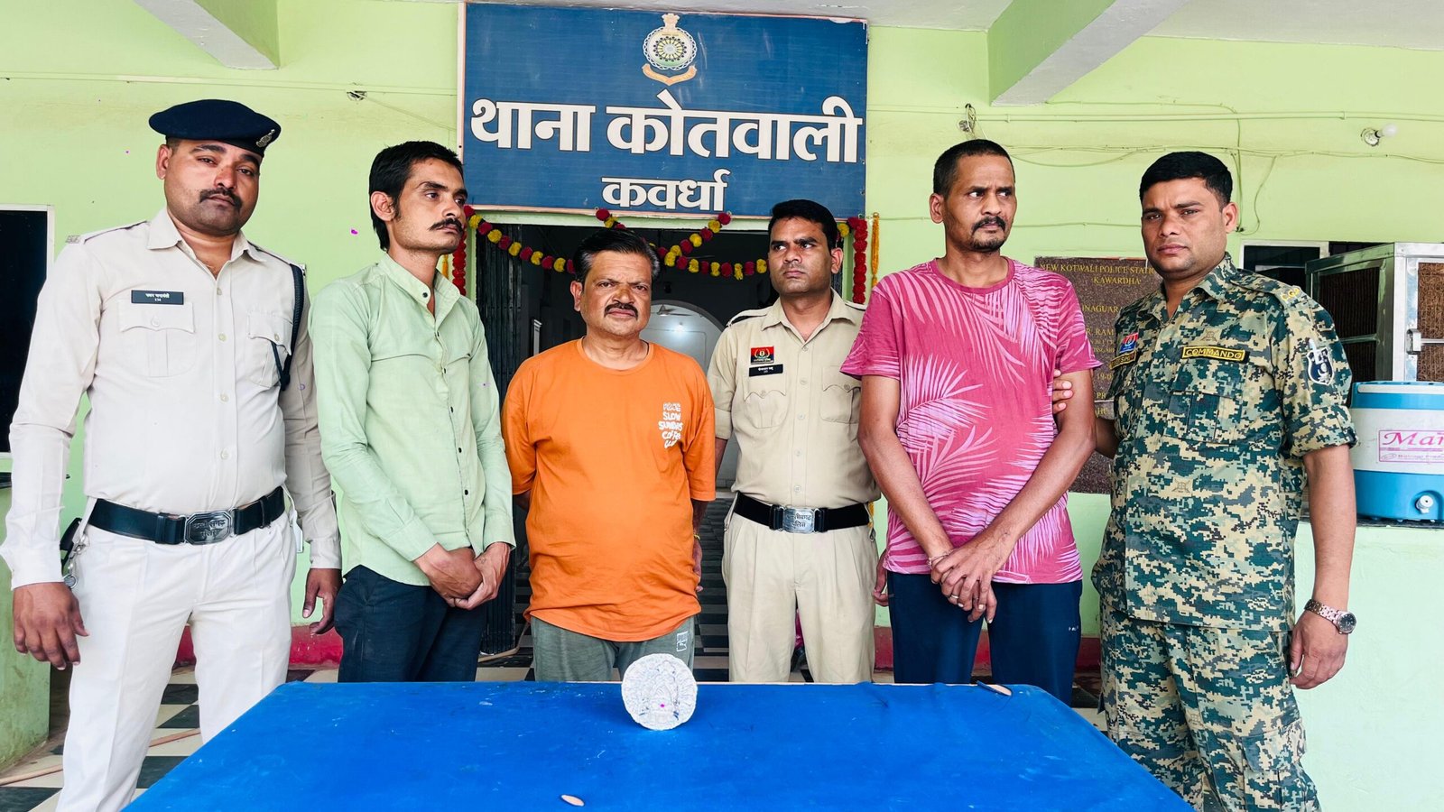 हनुमान जी महाराज की मूर्ति से मुकुट चोरी का खुलासा 3 आरोपियो को किया गिरफ्तार, मुकुट